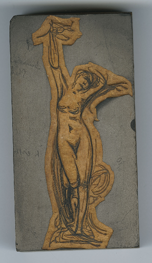 Matrice du [Croquis de l'Etoile du soir ou Le sommeil de l'étoile]