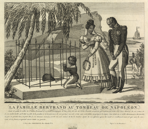 La famille Bertrand au tombeau de Napoléon