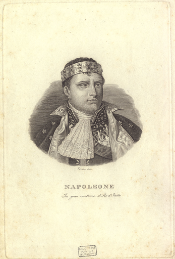 Napoleone in gran costume di Re d'Italia [ = Napoléon en grand costume de roi d'Italie]