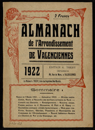 Almanach de l'arrondissement de Valenciennes