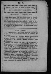 Feuille de Valenciennes