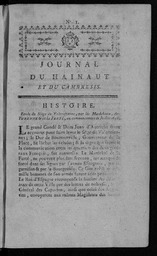 Journal du Hainaut et du Cambrésis